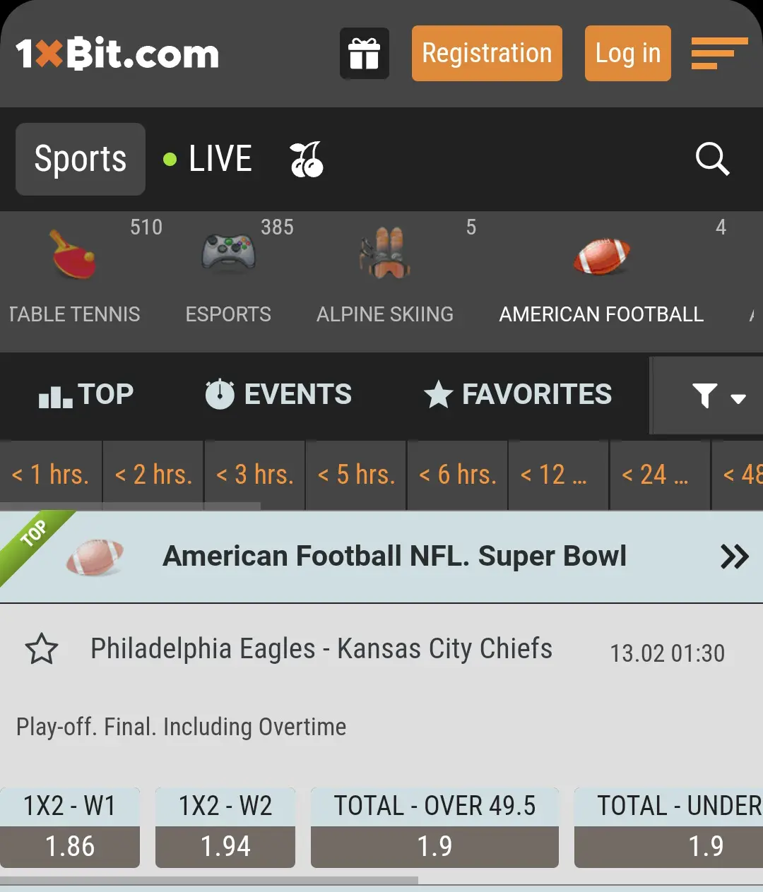 1xbit best us sports betting site