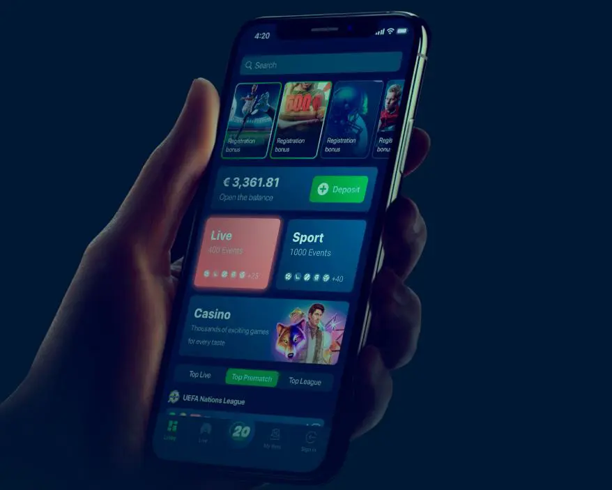 20bet mobile casino and sports betting
