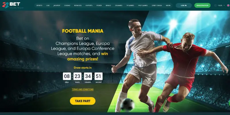 22bet-football-mania-promotion