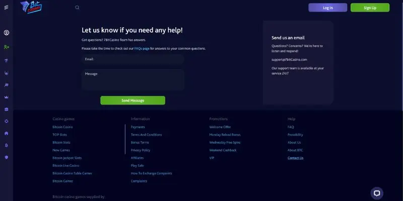 7bit-casino-customer-support
