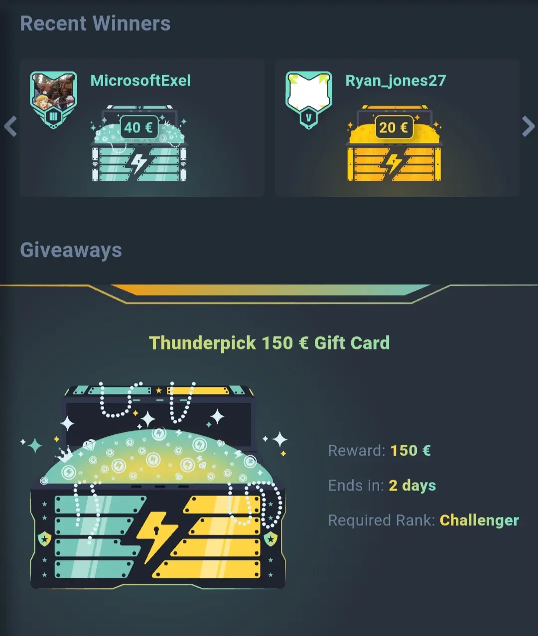 thunderpick benefits