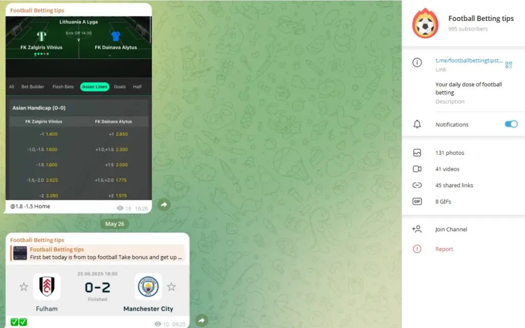 best-football-betting-tips-predictions-telegram-channel