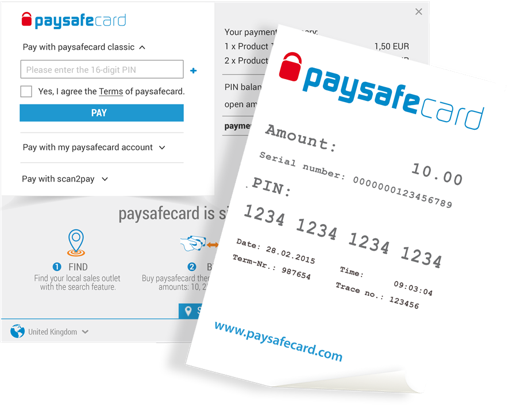 where can i use paysafe vouchers