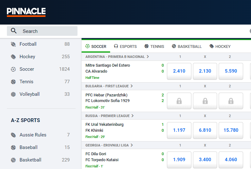 sportsbooks that don't limit pinnacle