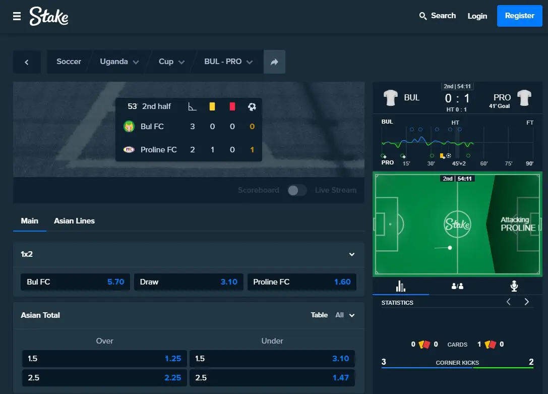 stake.com live football betting