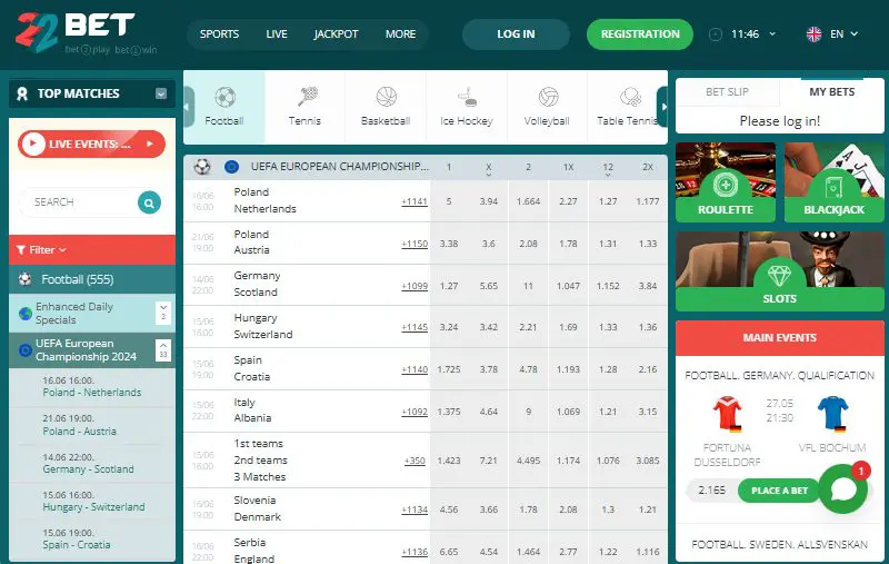 the-best-football-betting-sites-22bet