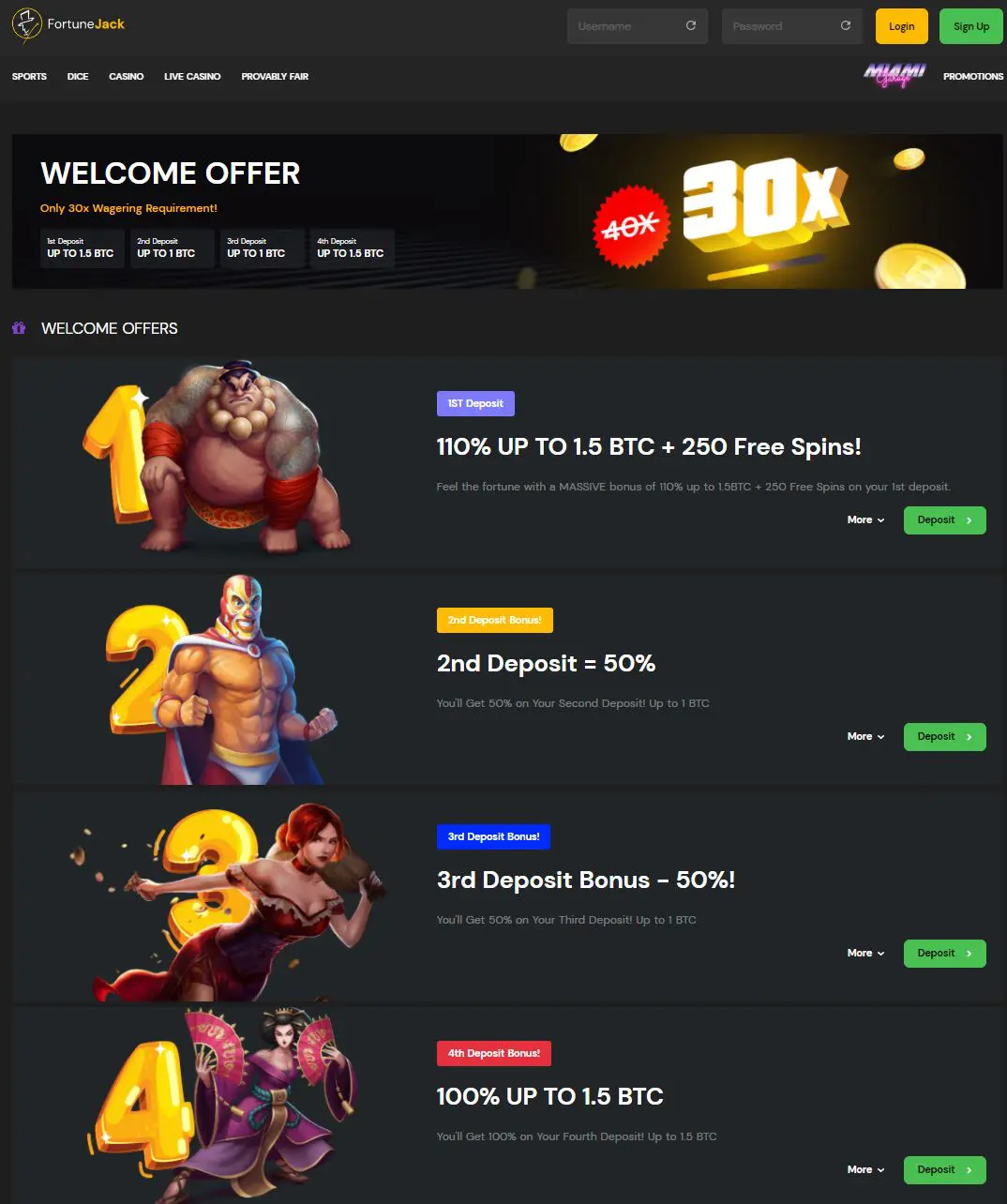 fortunejack sportsbook review
