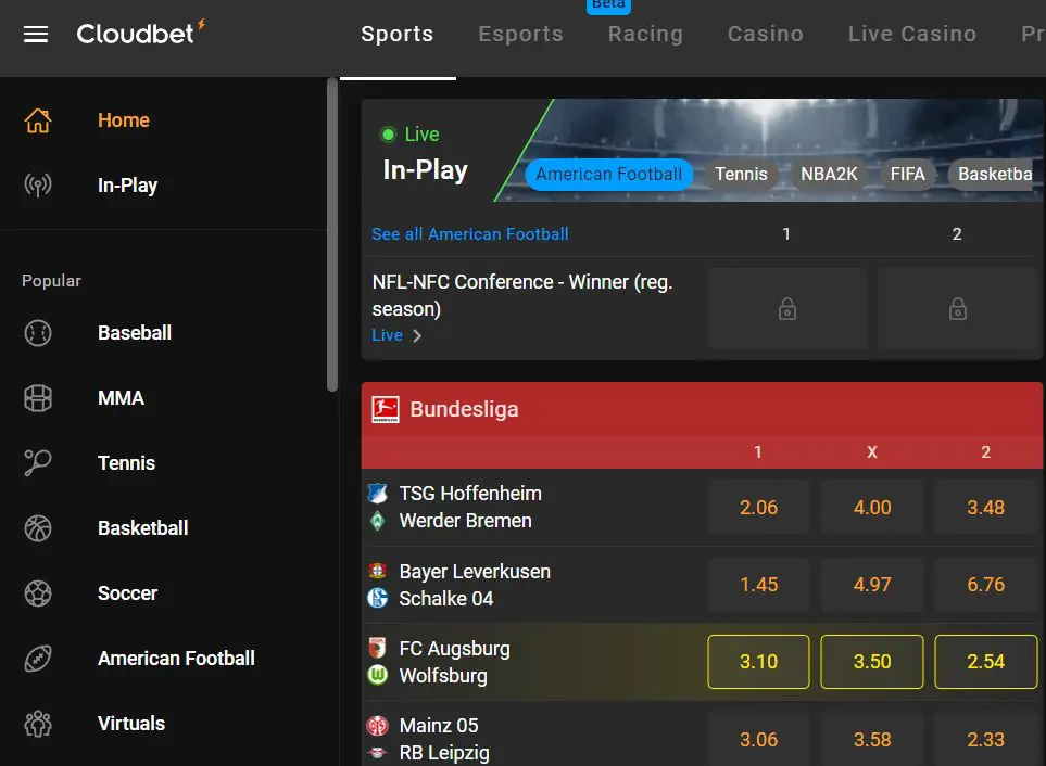 which bookmakers do not limit cloudbet
